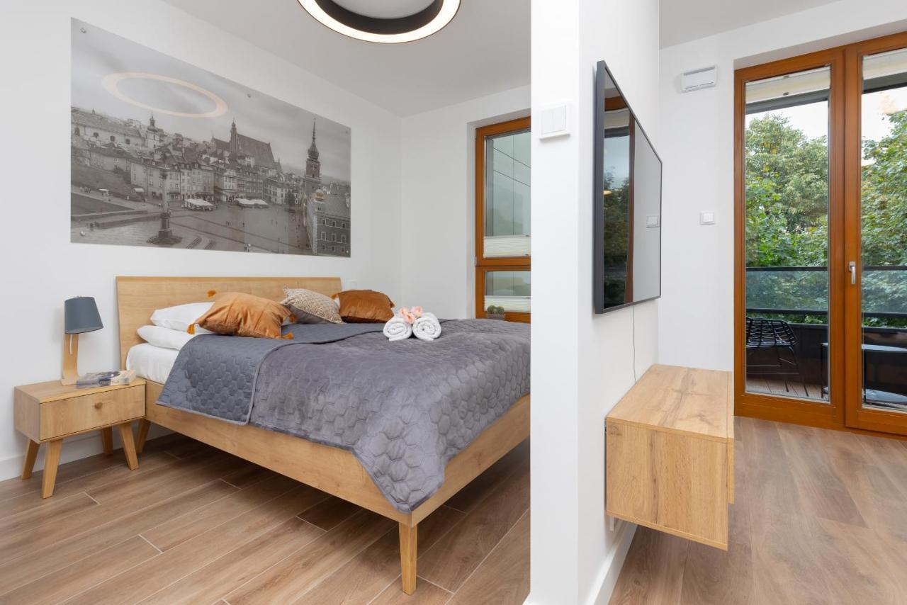 Srodmiescie Warsaw Muranow Apartments With Parking By Noclegi Renters Ngoại thất bức ảnh
