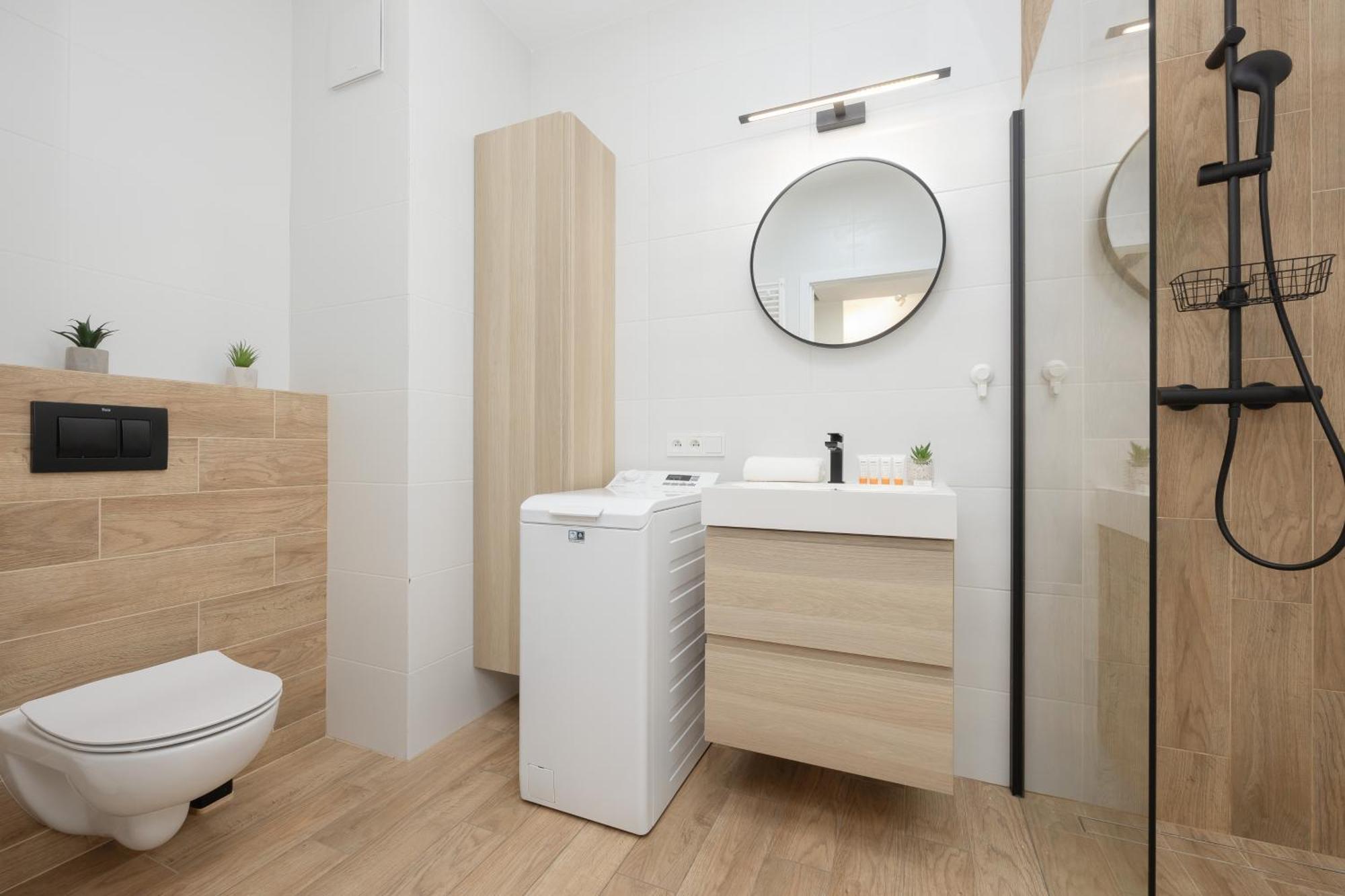 Srodmiescie Warsaw Muranow Apartments With Parking By Noclegi Renters Ngoại thất bức ảnh
